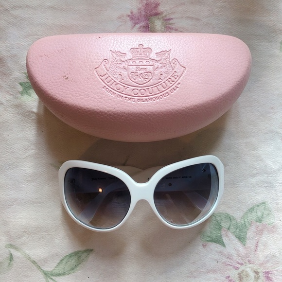 SOLD Y2K Juicy Couture white sunglasses SG - Picture 2 of 6